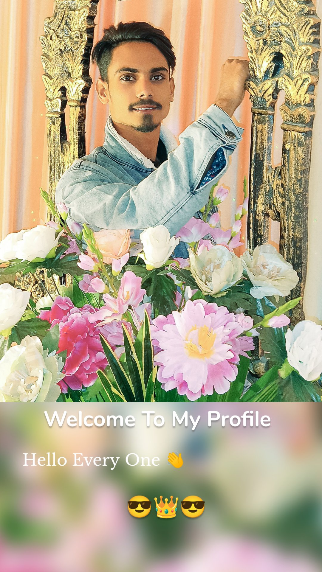 Welcome To My Profile  Hello Every One 👋  😎👑😎